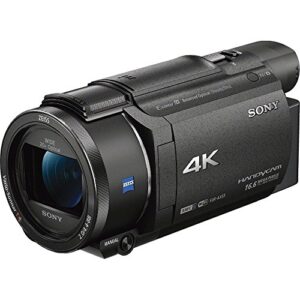 sony fdrax53/b 4k hd video recording camcorder (black)