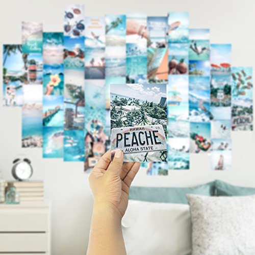 Nautical Decor, Wall Collage Kit Aesthetic Pictures for Beach Decor, Beach Photo Collage Kit for Wall Aesthetic, Summer Posters for Beach Room Decor, Collage Kit for Wall Decor Aesthetic, Beach Posters for Room Aesthetic