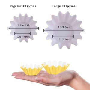 Flippin' Happy Spa Day and 10 Pieces of Regular Yellow Wax Melt Warmer Liners Bundle