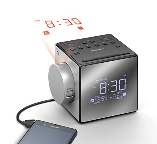 Sony ICFC1PJ Alarm Clock Radio,Black