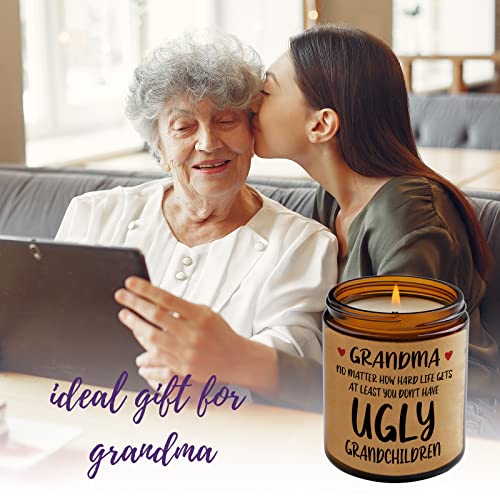 Grandma Birthday Gifts, Funny Scented Candles for Grandma, Mothers Day Gifts for Grandma, Grandma Gifts from Granddaughter Grandchildren Grandson, Gifts for Nana, Great Grandma Gifts