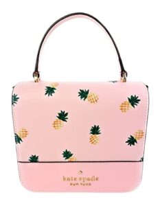 kate spade new york staci square pineapple printed crossbody bag
