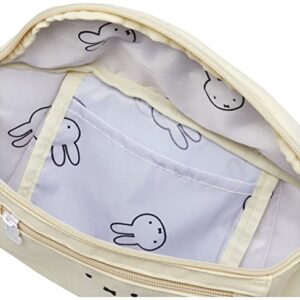 Hapitas 6049 Waist Bag, Miffy, B185 Face Ivory