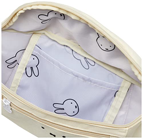 Hapitas 6049 Waist Bag, Miffy, B185 Face Ivory