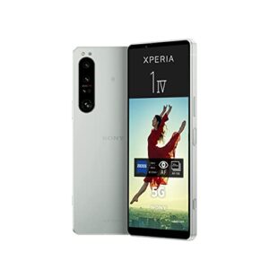 sony xperia 1 iv xq-ct72 5g dual 256gb 12gb ram factory unlocked (gsm only | no cdma – not compatible with verizon/sprint) – white