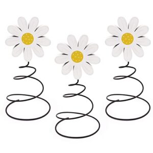 daisy tiered tray decor spring summer daisy decor rustic wood block signs farmhouse home decor housewarming gift ideas set of 3