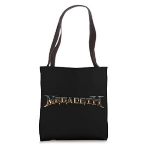 megadeth – the sick the dying…and the dead logo tote bag