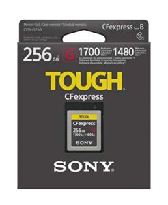 sony cfexpress tough memory card