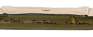 Pierre Cardin Pink Leather Small Slouchy Fashion Clutch for womens