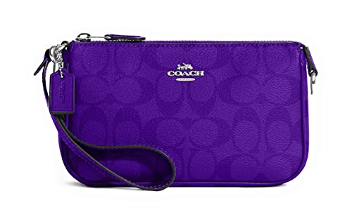 COACH Women's Nolita 19 Bag Purse (SV/Sport Purple)