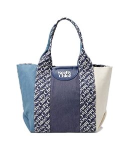 see by chloe laetizia small tote royal navy one size