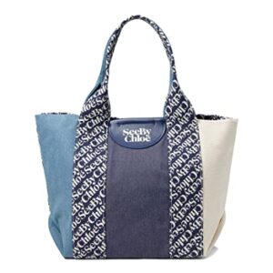 See by Chloe Laetizia Small Tote Royal Navy One Size