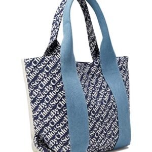 See by Chloe Laetizia Small Tote Royal Navy One Size