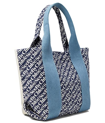 See by Chloe Laetizia Small Tote Royal Navy One Size