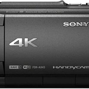 Sony FDR-AX43 UHD 4K Handycam Camcorder