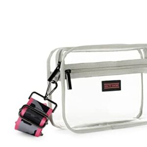 Haute Shore - Drew Clear Vinyl Crossbody w/Camo Strap