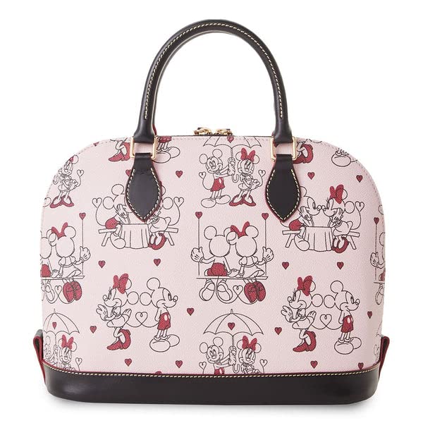 DisneyParks Exclusive - Dooney & Bourke - Satchel Handbag Purse - Minnie and Mickey Valentines Love