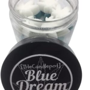 Blue Dream Blueberry & Cashmere Scented Potleaf Shaped Wax Melts 420 Stoner Gifts