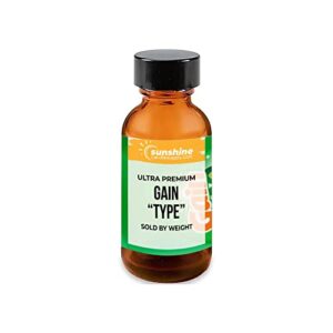 gain Original"Type" Essence Oil for diffusers and Candles by sunshine candle supply.05 oz Bottle