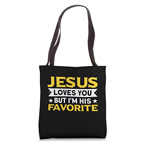 Jesus Loves You Faith Church Appreciation Christian Tote Bag