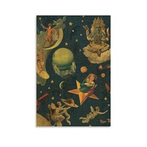 xiaomb the smashing pumpkins mellon collie and the infinite sadness music album poster for bedroom aesthetic wall decor canvas wall art gift 12x18inch(30x45cm)