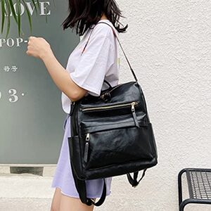 Capacity Ethnic Large Backpack Backpack Soft Retro Style Women's Embroidered Backpacks Big Backpack for Women, 220622dzqV2AWz0PS, 32*14*35, Black