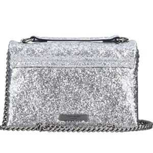 Kurt Geiger London Glitter Medium Kensington Crossbody Silver One Size