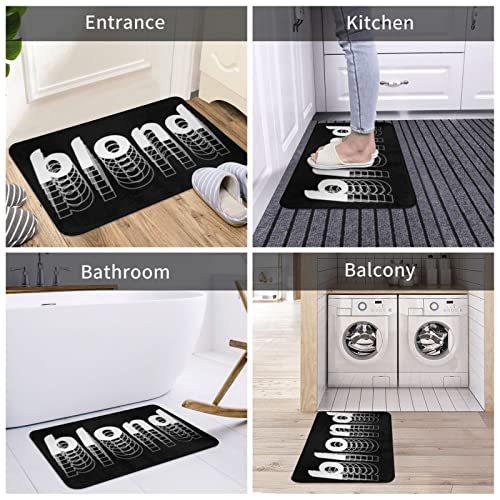 DanaJLessard Bath Rugs Frank Singer Ocean Area Rug Home Decor Flannel Carpet Absorbent Non-Slip Welcome Door Floor Mat for Living Room Kitchen Bathroom 15.7 X 23.5 in