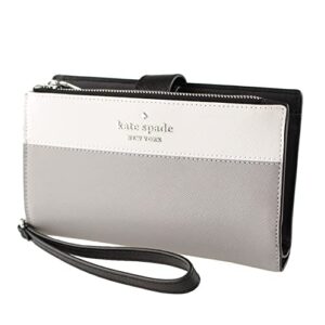 kate spade new york phone wallet wristlet (nimbus grey)