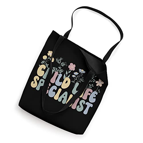 Groovy Child Life Specialist Flowers Tote Bag