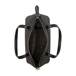kate spade purse handbag crossbody Shimmy glitter (One size, Satchel-Black)