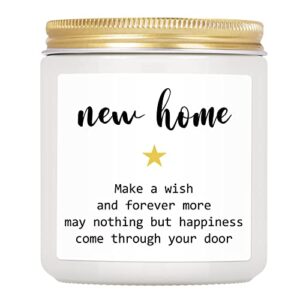 housewarming gifts, housewarming gifts for new home, house – new home gifts for home, housewarming gifts for women, men – moving away gifts, mothers day gifts, 7 oz lavender scented candle