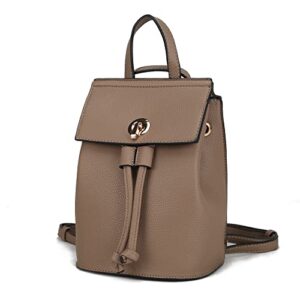 mkf backpack purse for women & teen girls – vegan leather top-handle ladies fashion travel pocketbook bag – daypack
