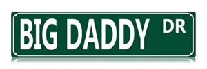 qianyin big daddy dr metal street tin sign novelty dad dads room funny vintage slim tin signs 16 x 4 inch wall art decor iron poster for home farmhouse bar cafe garage indoor outdoor gift