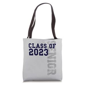 senior class of 2023 – graduation 2023 gray tote bag