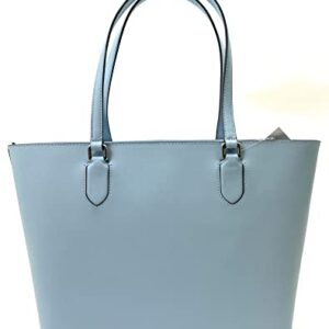 Kate Spade New York Laurel Way Medium Dally Saffiano Leather Tote (Ocean Fog)