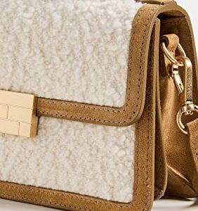 FRAME Women's Le Signature Small Top Handle Bag, Off White Multi, One Size