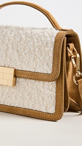 FRAME Women's Le Signature Small Top Handle Bag, Off White Multi, One Size