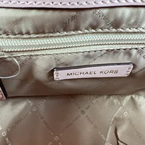 Michael Kors Manhattan Medium Top Handle School Satchel Leather Bag