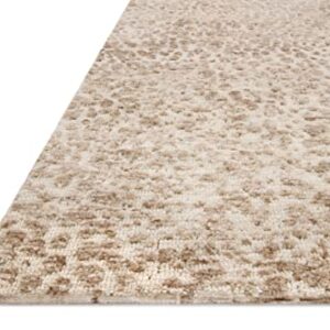 Loloi II Neda Collection NED-02 Ivory/Sand, Transitional 3'-6" x 5'-6" Accent Rug