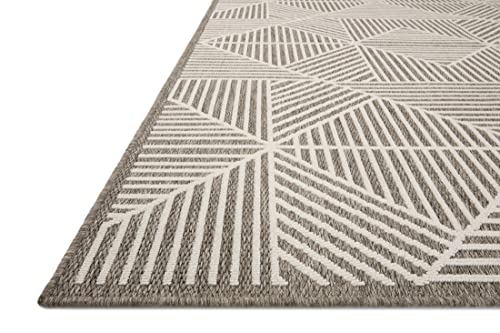 Loloi II Rainier Collection RAI-03 Natural/Ivory, Indoor/Outdoor 2'-2" x 3'-9" Accent Rug