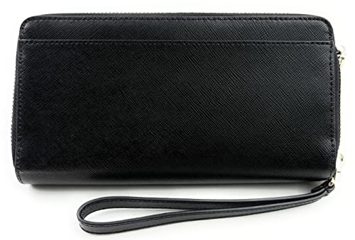 Kate Spade Staci Large Carryall Wristlet Clutch Wallet in Black