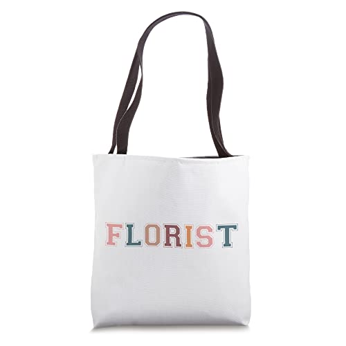 Floral Designer Flower Shop Florist Tote Bag