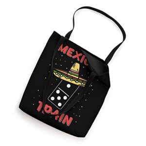 Funny Mexican Trains Dominoes Tote Bag