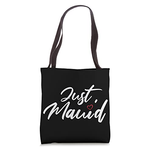 Just Maui'D Maui Hawaii Honeymoon Just Married Couple Tote Bag