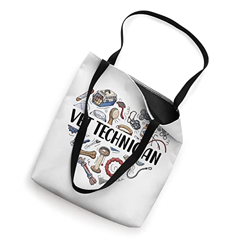 Vet Technician Heart | Veterinarian Technician Vet Tech Tote Bag