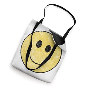 Vintage Smile Happy Face 70's Vibe Tote Bag