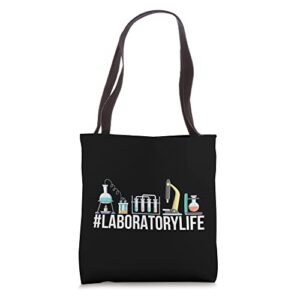 labratorylife medical laboratory technician tote bag