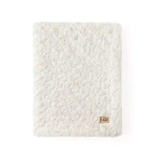 UGG - Amanda Throw Blanket - Soft Throw Blanket - 50" x 70" - Warm Accent Blanket for Couch or Bed - Cozy Home Décor - Snow