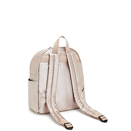 Kipling Matta Up Metallic Backpack Quartz Metallic